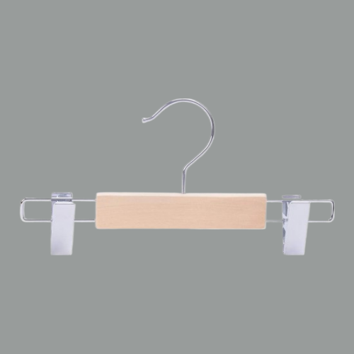 150 Adet Ahşap Bebek Pantolon Etek Askısı Ayarlanabilir Klipsli Alt Takım Askısı Ahşap askı